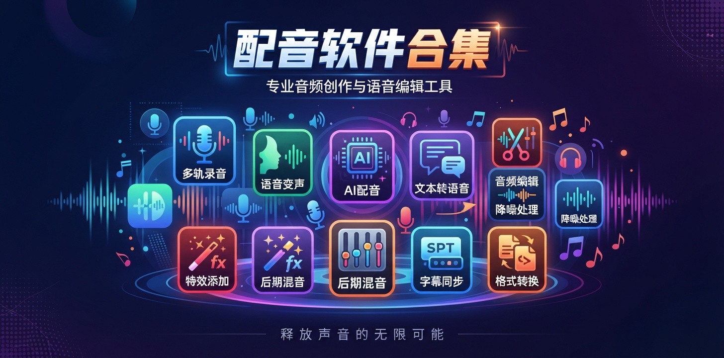 有哪些免费配音app
