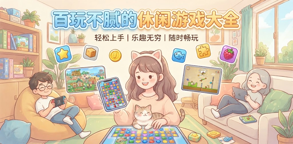 百玩不腻的休闲游戏大全