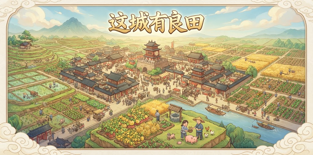 这城有良田