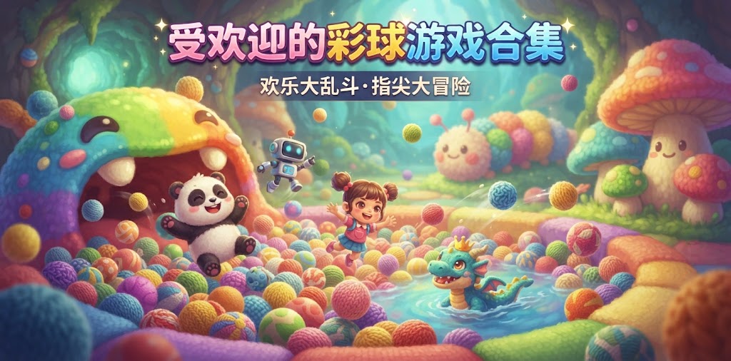 受欢迎的彩球游戏合集