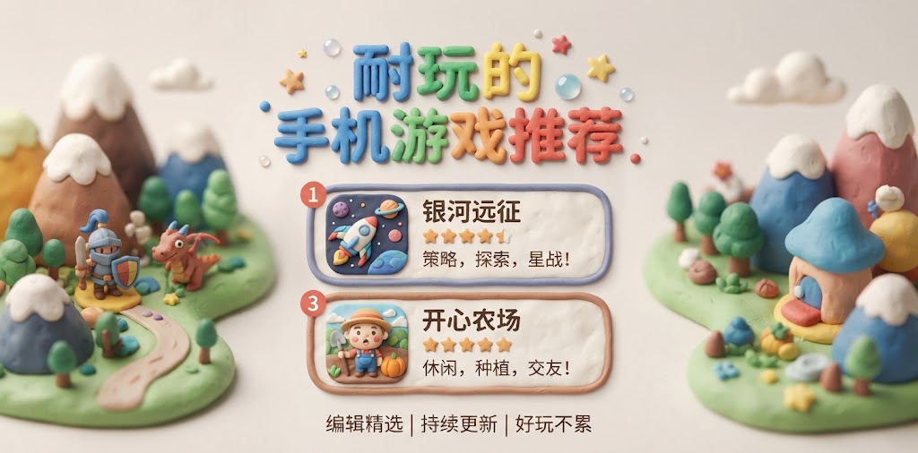 耐玩的手机游戏推荐