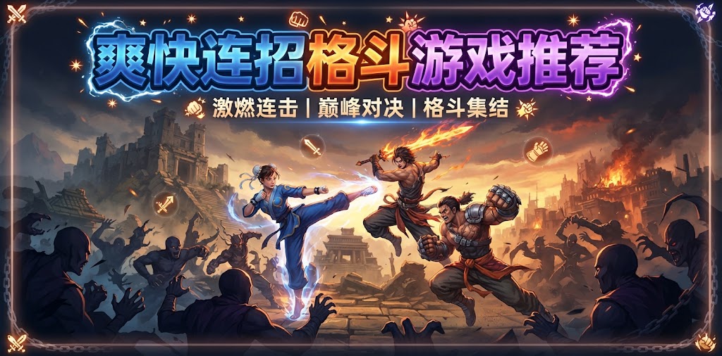 爽快连招格斗游戏推荐