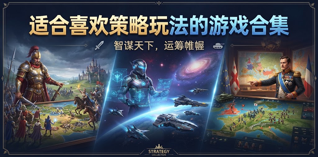 适合喜欢策略玩法的游戏合集