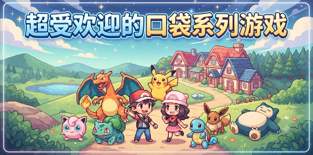 超受欢迎的口袋系列游戏
