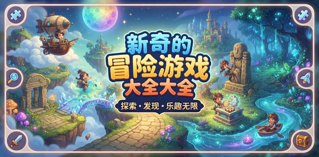 新奇的冒险游戏大全