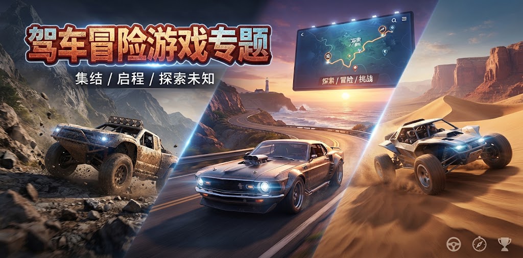 驾车冒险游戏专题