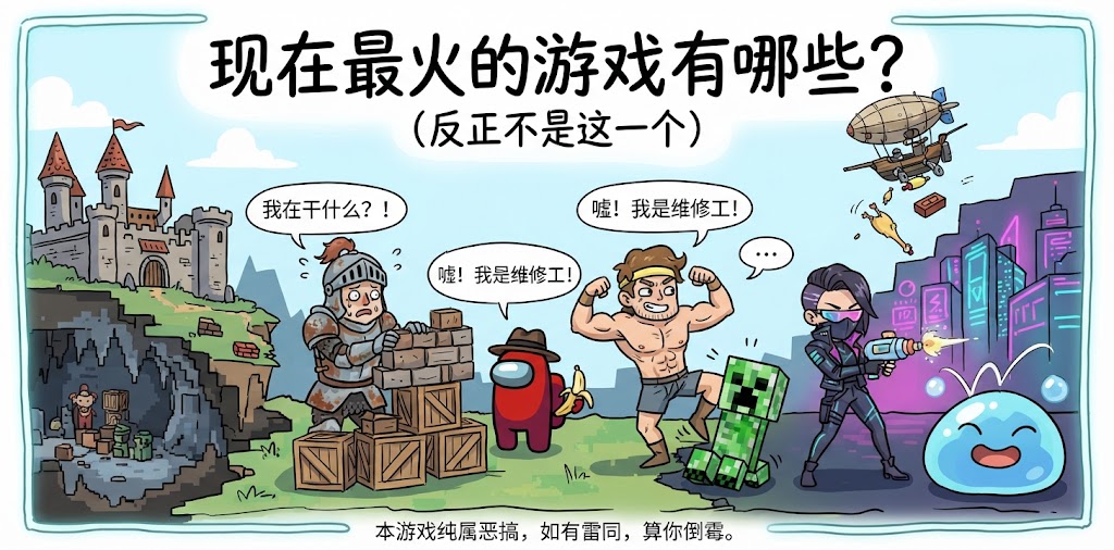 现在最火的游戏合集