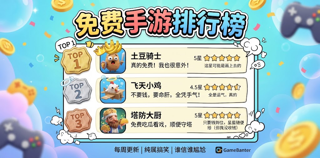 免费手游排行榜