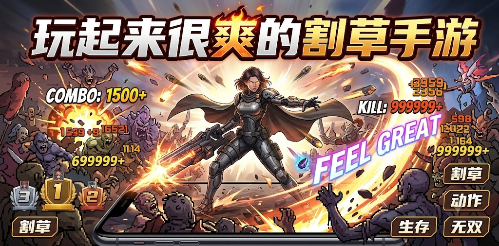 玩起来很爽的割草手游