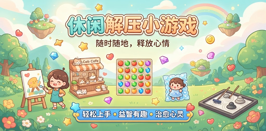 休闲解压小游戏