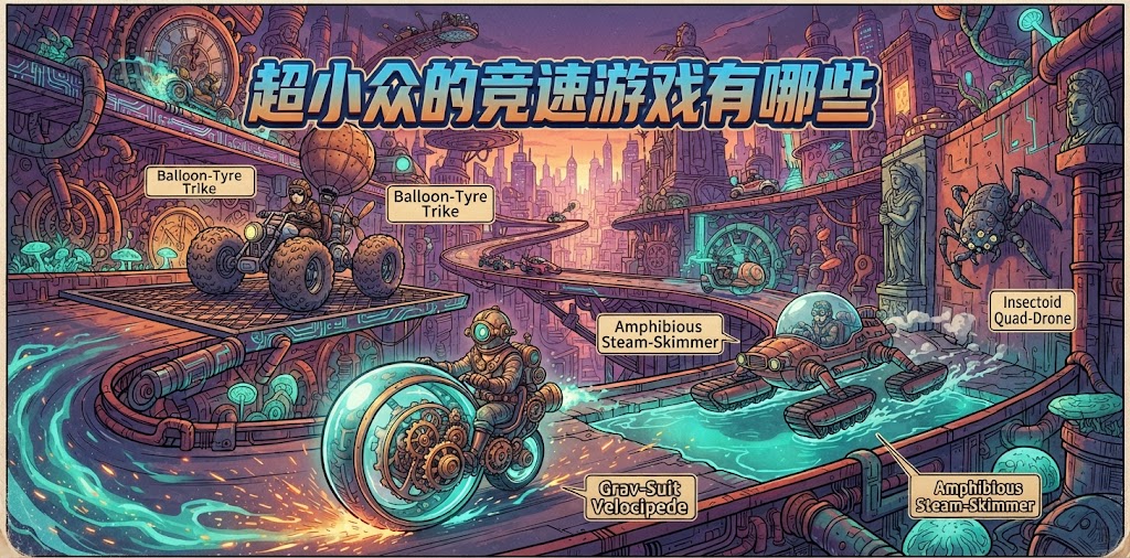 超小众的竞速游戏有哪些