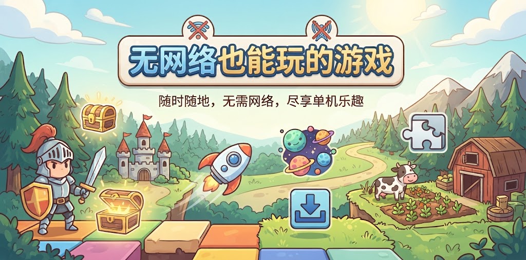 无网络也能玩的游戏