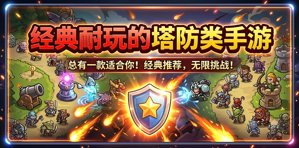 经典耐玩的塔防类手游
