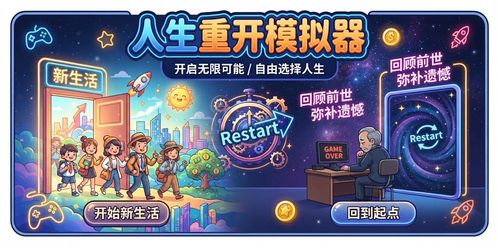 必玩的人生重开模拟器游戏