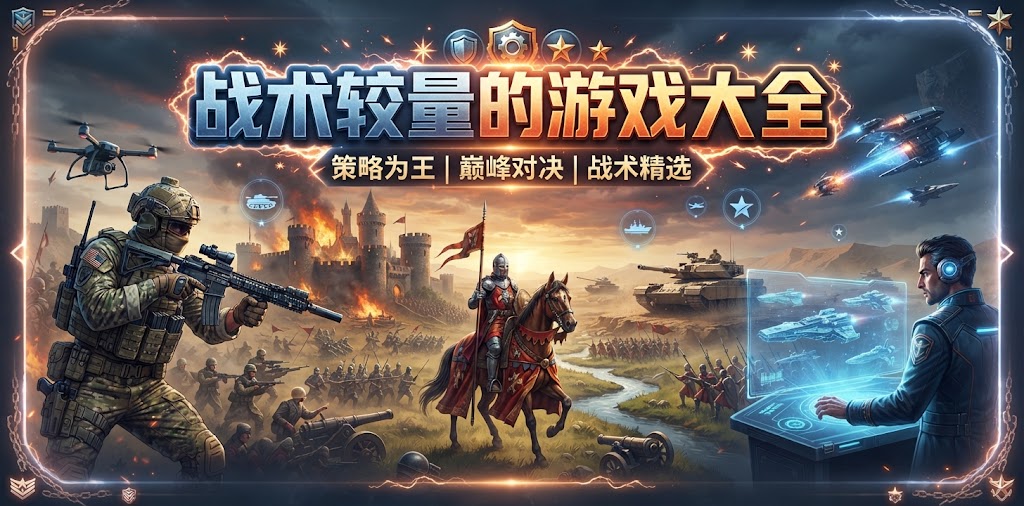 战术较量的游戏大全