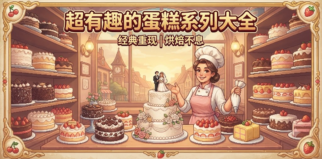 超有趣的蛋糕游戏系列大全
