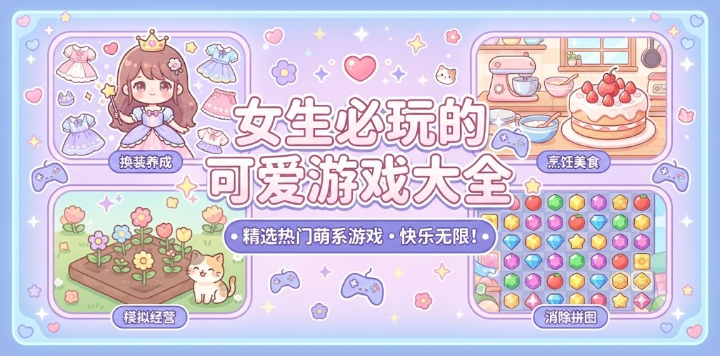 女生必玩的可爱游戏大全