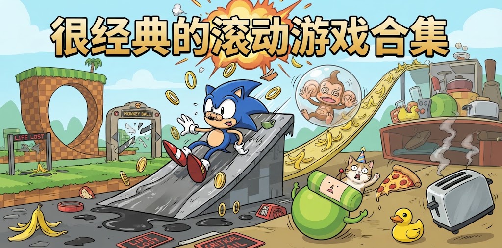 很经典的滚动游戏合集