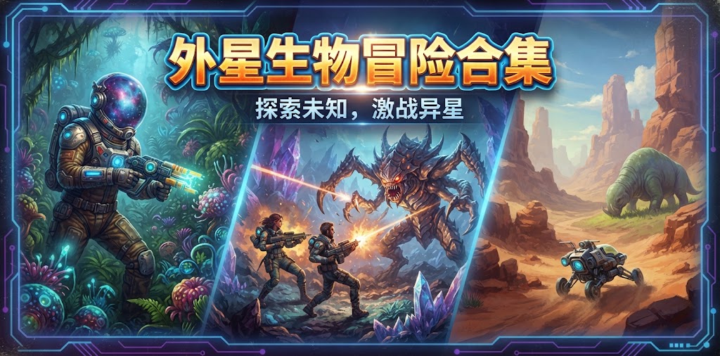 外星生物冒险游戏合集