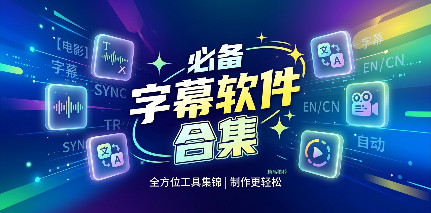 手机字幕软件哪个好用