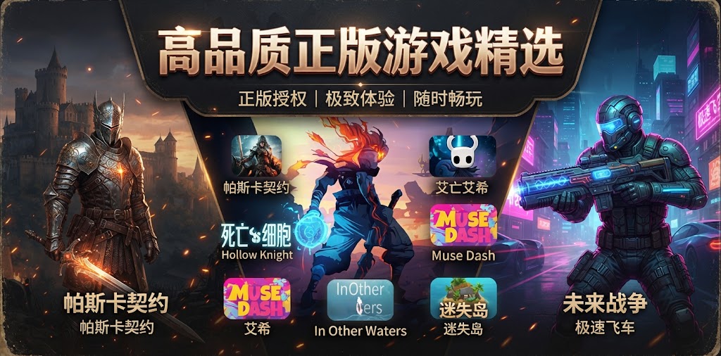 高品质正版游戏精选