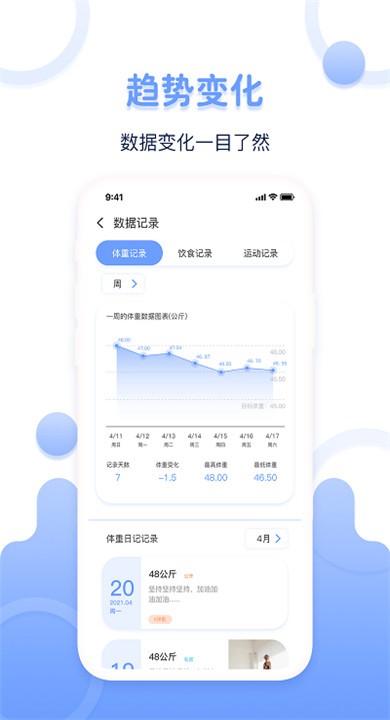 超级体重记录器APP2