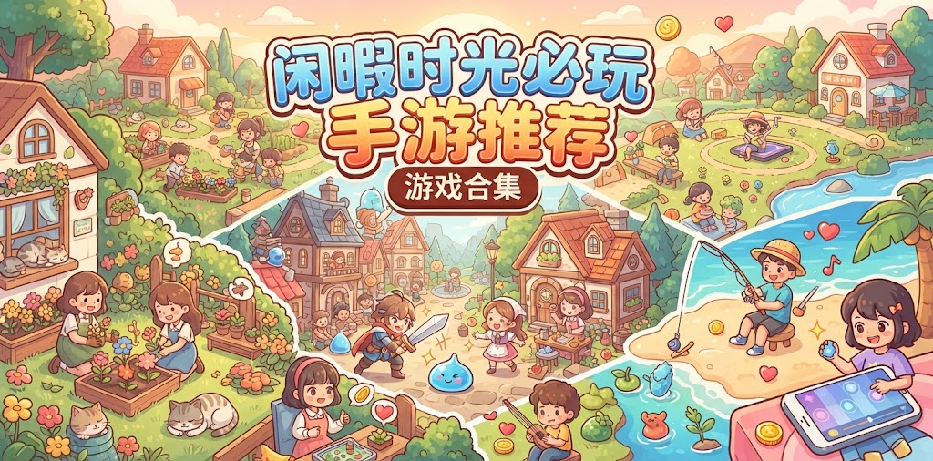 闲暇时光必玩的手游推荐