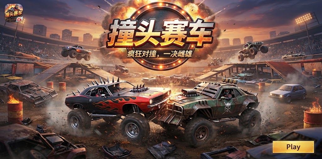 撞头赛车游戏