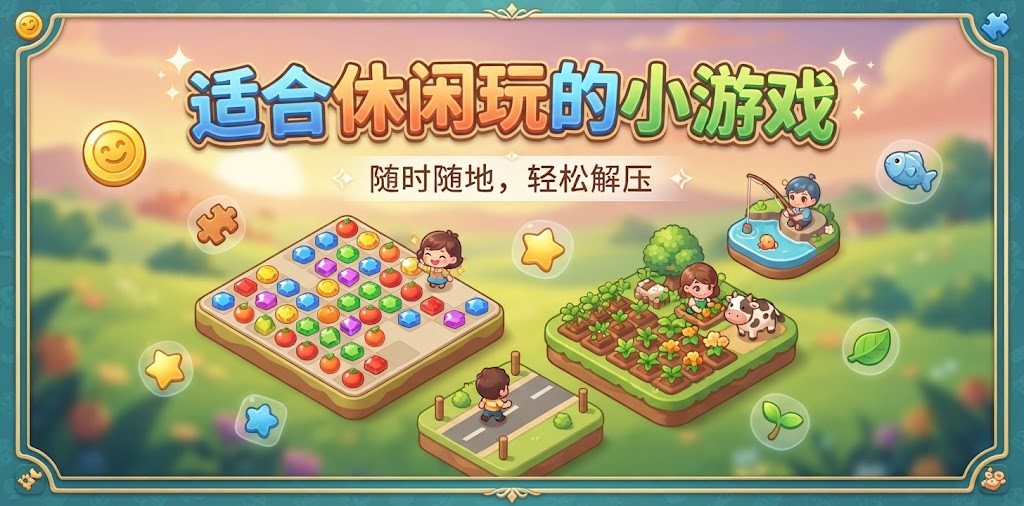 适合休闲玩的小游戏