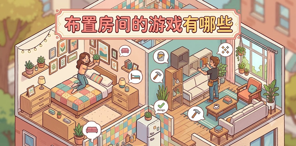 布置房间的游戏有哪些