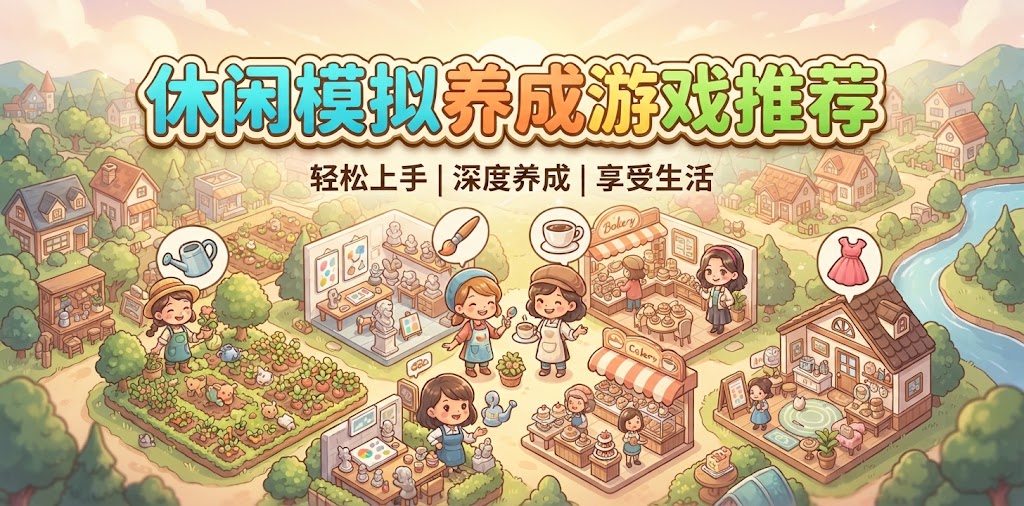 休闲模拟养成游戏推荐