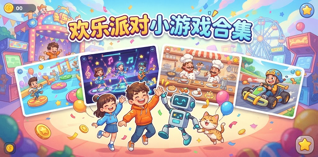 欢乐派对小游戏合集