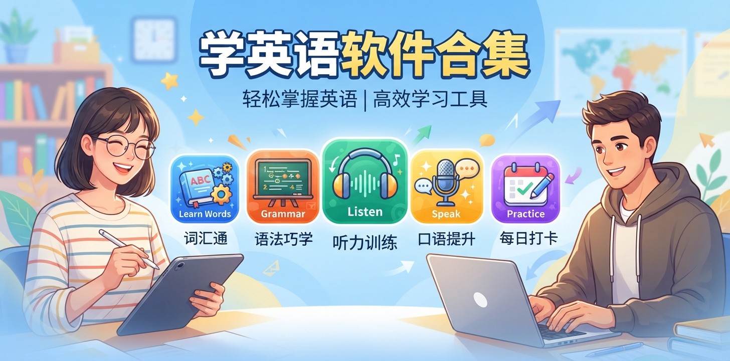学英语比较好的APP