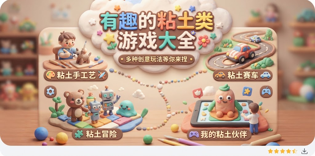 有趣的粘土类游戏大全