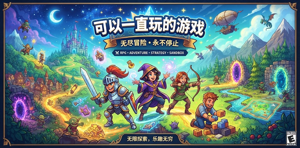 可以一直玩的游戏