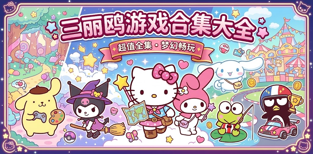 三丽鸥游戏合集大全