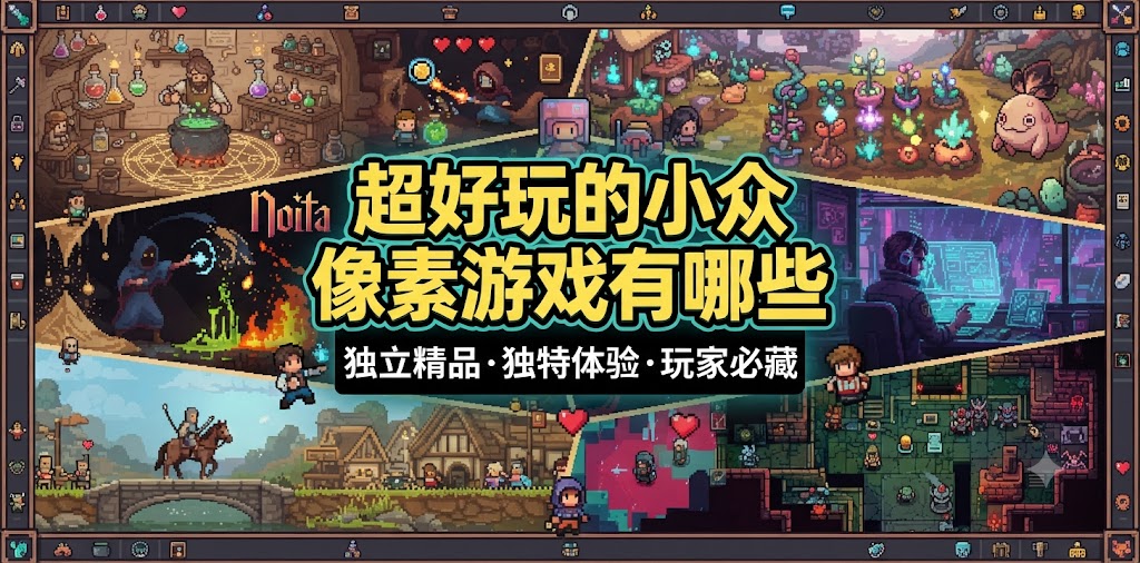 超好玩的小众像素游戏有哪些