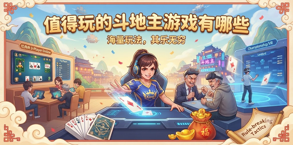 值得玩的斗地主游戏有哪些