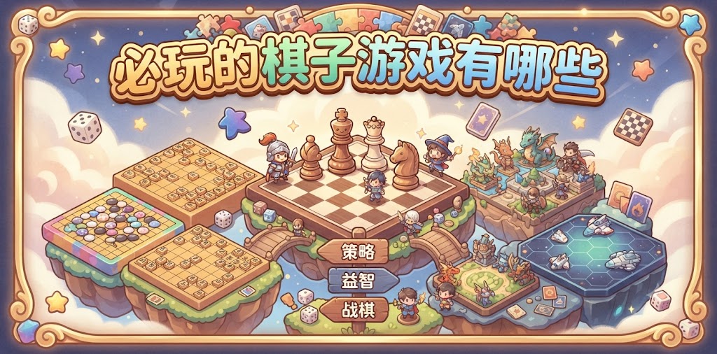 必玩的棋子游戏有哪些