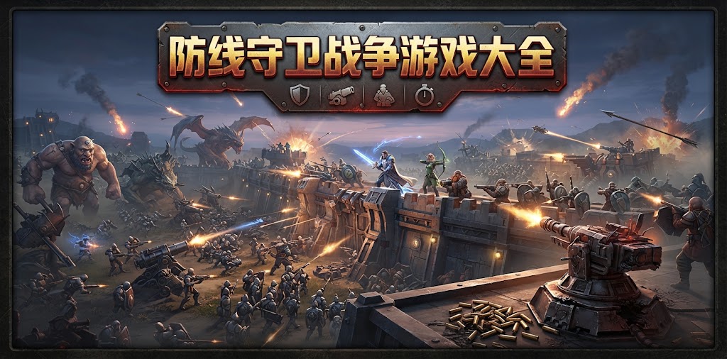 防线守卫战争游戏大全