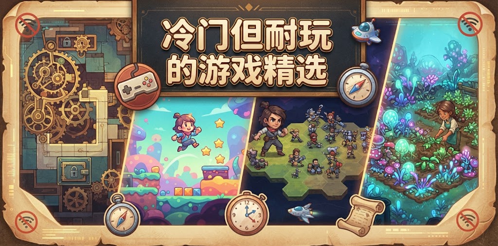冷门但耐玩的游戏精选