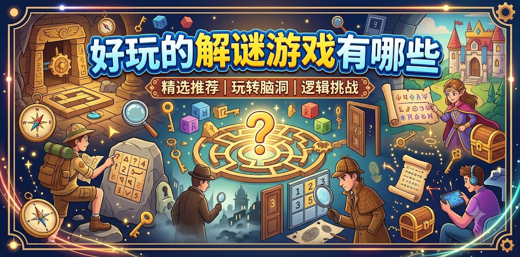 好玩的解谜游戏有哪些