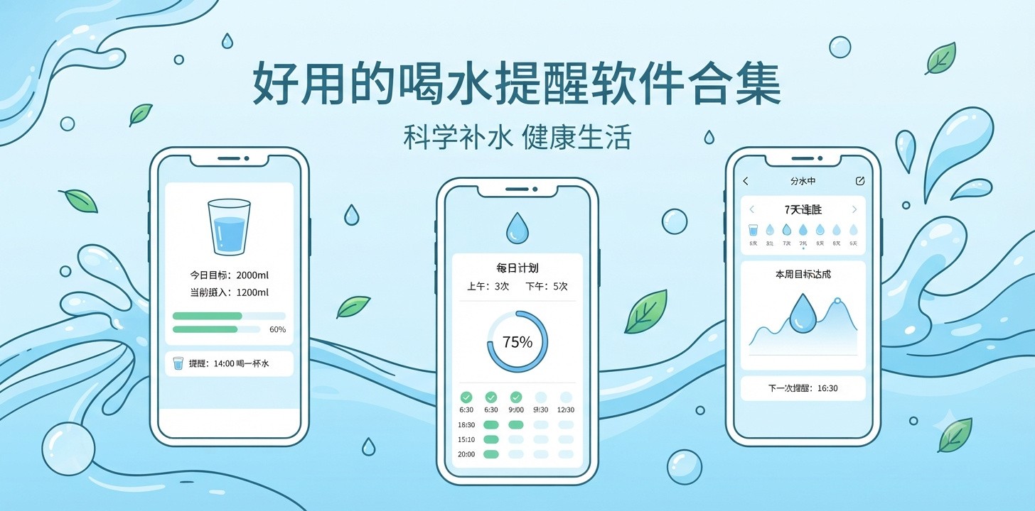 好用的喝水提醒软件