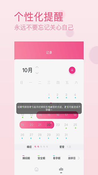月经期排卵期助手app4