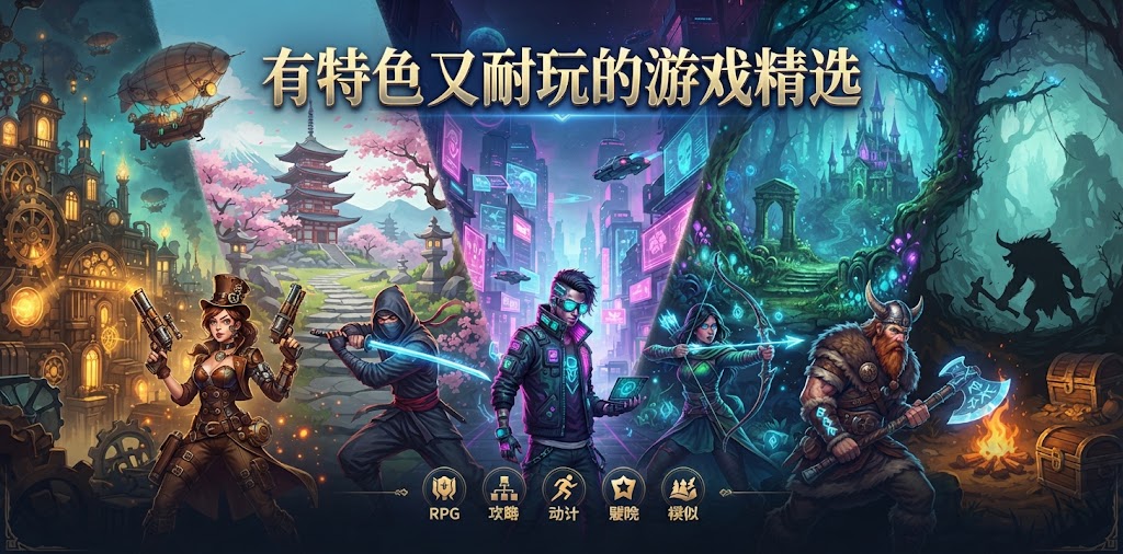 有特色又耐玩的游戏精选