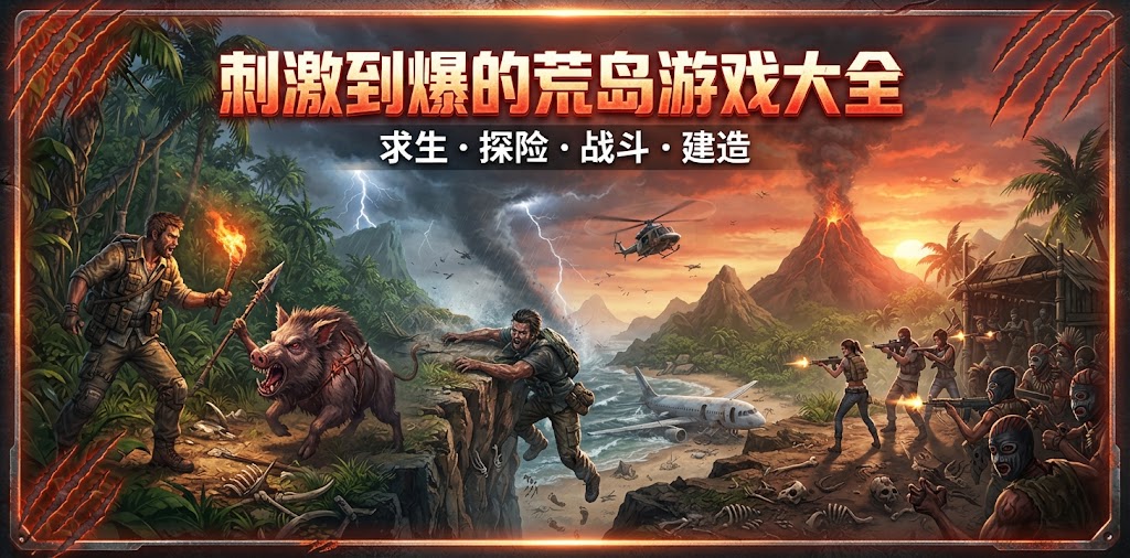 刺激到爆的荒岛游戏大全