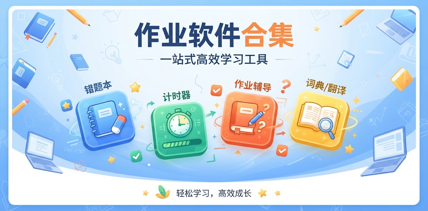作业不会用什么软件好