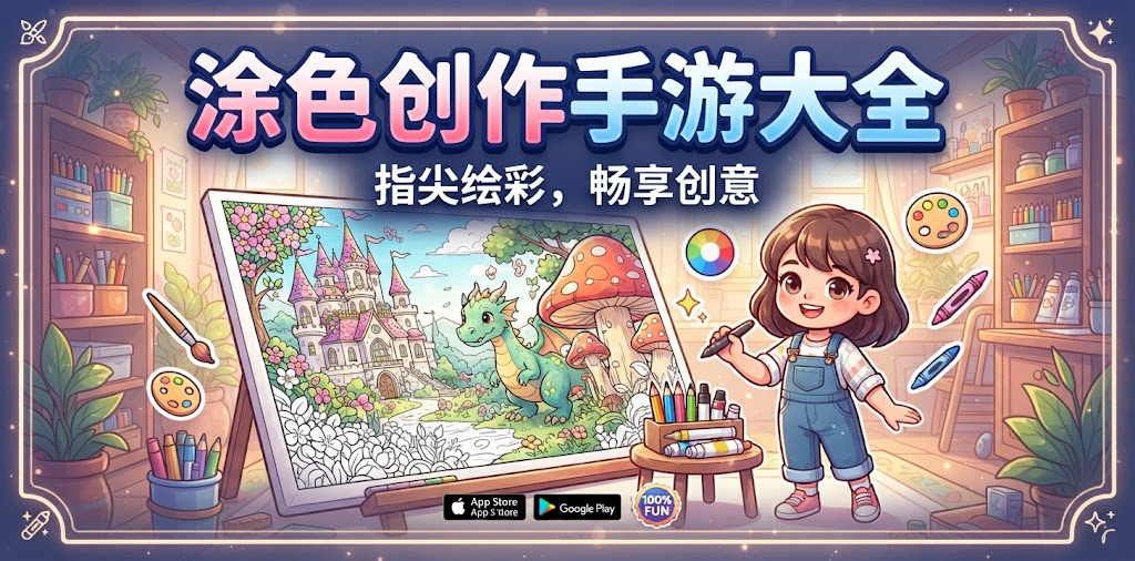 涂色创作手游大全