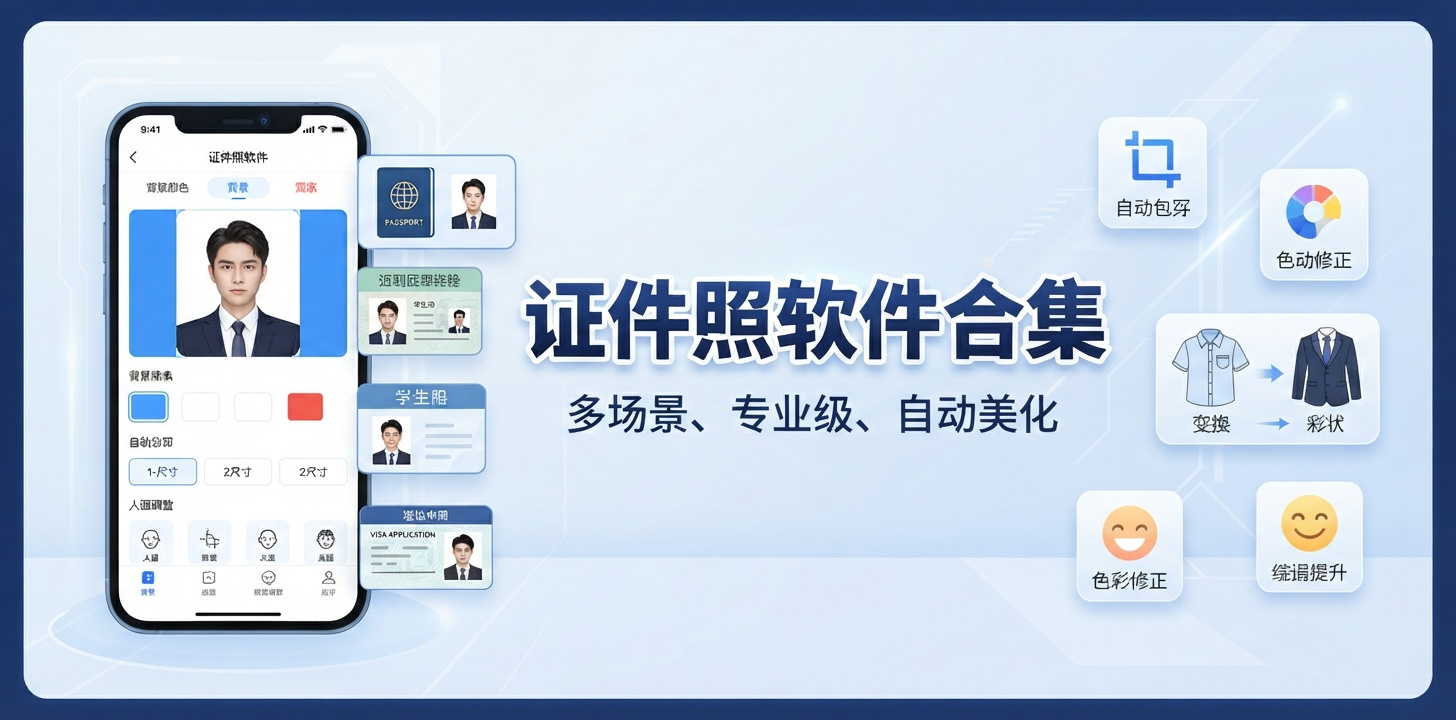 手机上拍证件照用什么软件