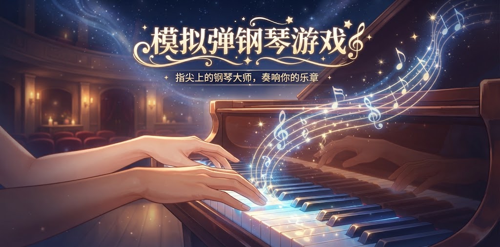 模拟弹钢琴游戏